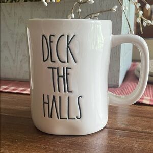 Rae Dunn Artisan Collection Mug “Deck The Halls”
